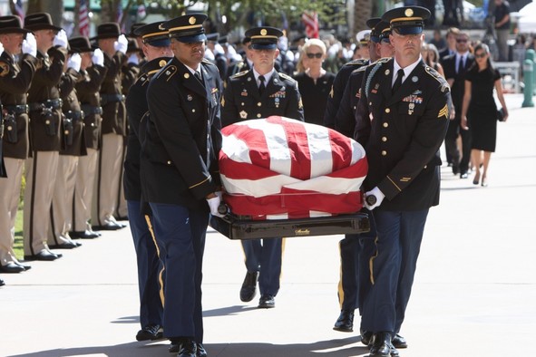 Senator John McCains funeral.