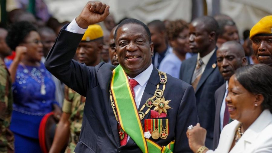 Emmerson Mnangagwa, Zimbabwes president.