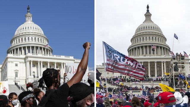 Let’s Compare: BLM Protestors vs Capitol Rioters