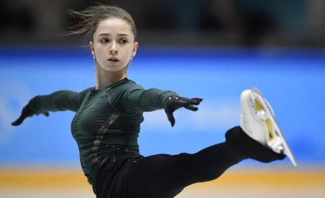 Kamila Valieva at the Tokyo Olympics